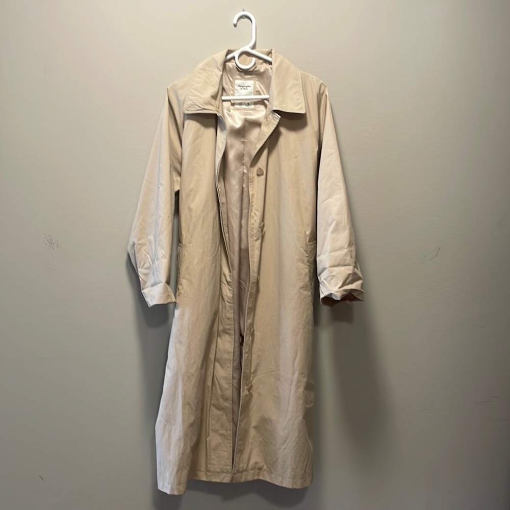 Abercrombie trench coat